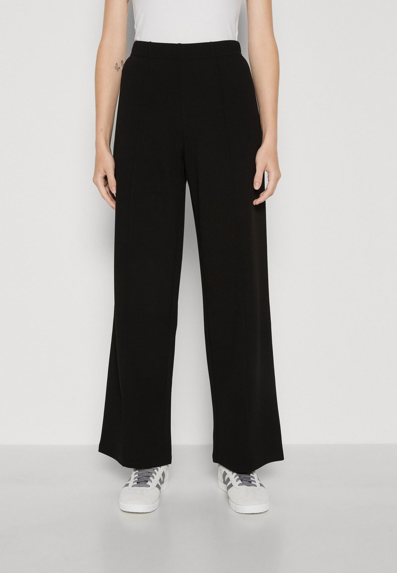 Vero Moda VMJADA WIDE PANTS - Bukser - black