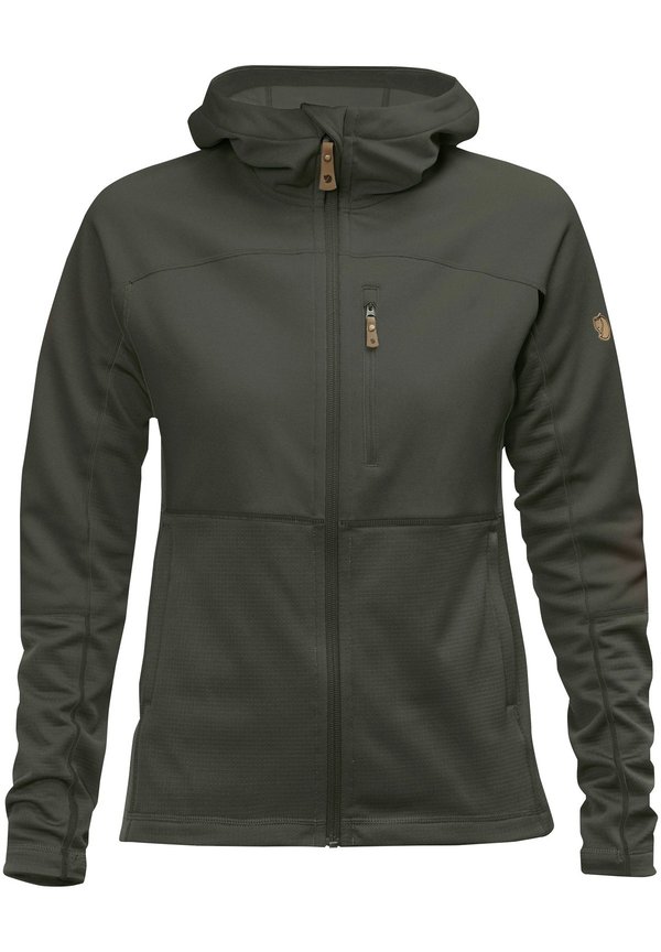 ABISKO TRAIL FLEECE M - Fleece jacket - deep forest