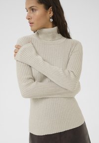 Karen by Simonsen ULIMA T NECK - Džemper - pumice stone