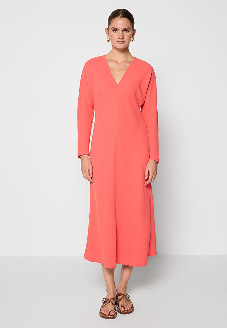 closed Jurk koraalrood