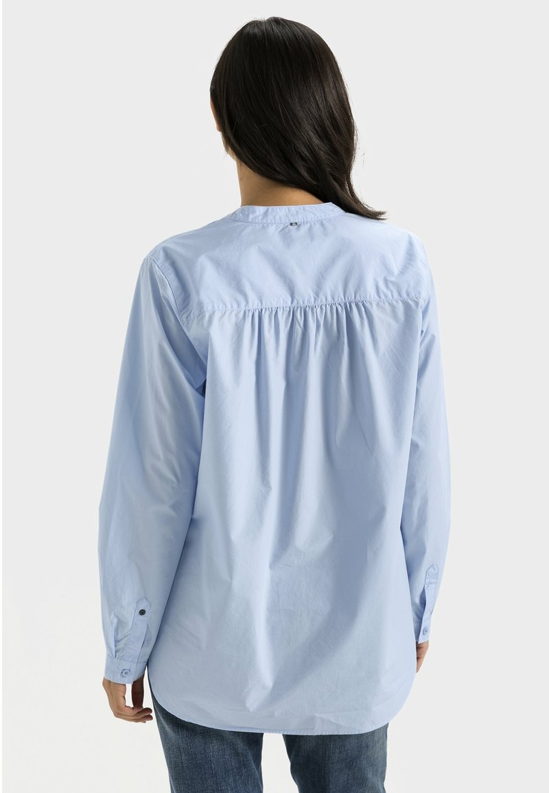 Camel Active Hemdbluse Light Blue Hellblau Zalando De