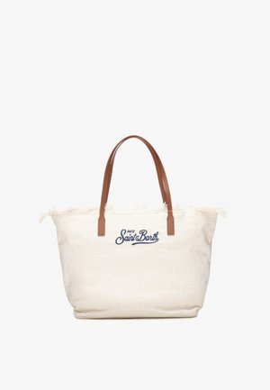 MC2 Saint Barth, CITY BAG FRINGE - Bolso shopping - off white
