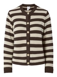 YASSIRONI - Gilet - chocolate brown