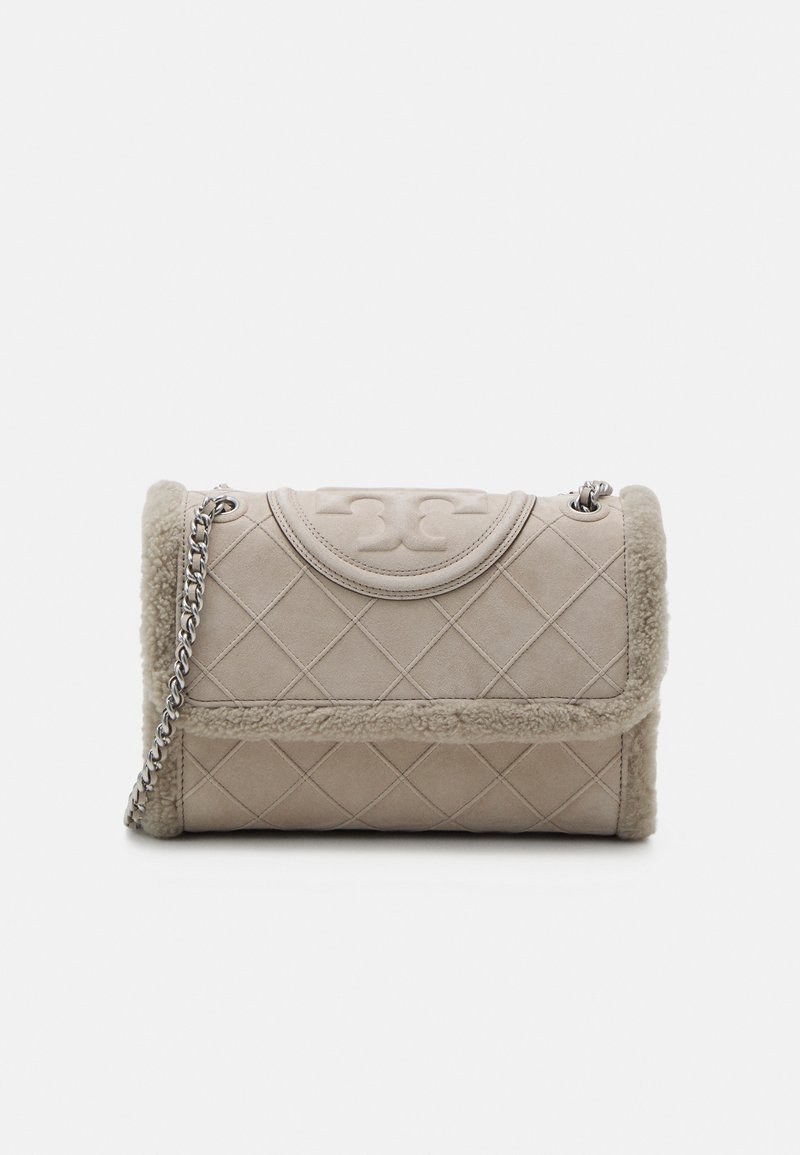 Tory Burch FLEMING SOFT CONVERTIBLE SHOULDER BAG Sac à main gray
