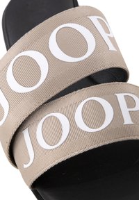 JOOP! NASTRO MERLE FD - Šľapky - sesame