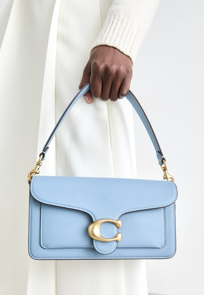 coach tabby shoulder blue coach shoulder bag