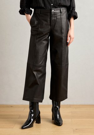 Mos Mosh Pantalon en cuir - black