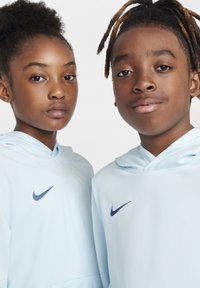 Nike Performance Felpa con cappuccio - glacier blue white aegean storm