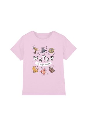 Cotton Soul, HARRY POTTER WITCH IN TRAINING UNISEX - T-Shirt print - pink