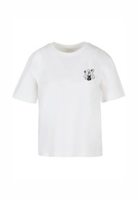 FLOWER BLOOM - Apdrukāts T-krekls - white