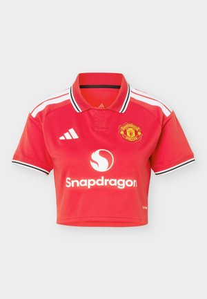 adidas Performance, MANCHESTER UNITED 26/27 HOME CROP - Vereinsmannschaften - red