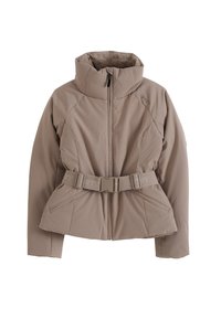 Pūkinė striukė - brown