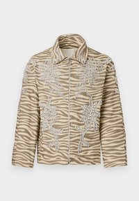 ZEBRA PRINT JACKET - Let jakke / Sommerjakker - beige