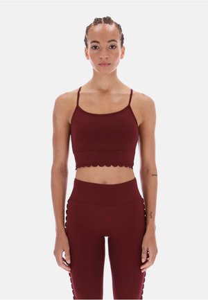 Bustier - tawny port