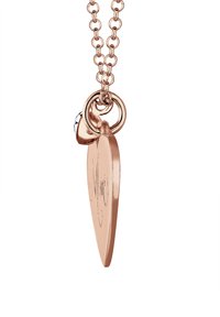 Elli SPARKLING BASIC - MIT KRISTALLEN VON SWAROVSKI® - Halskette - rose gold-coloured