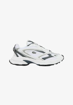 Lacoste, LACOSTE - - Sneakers laag - blanc gris foncé-a