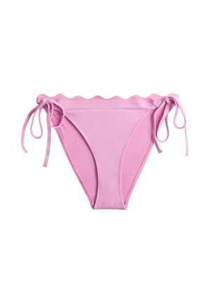 Marks & Spencer, SCULPT SCALLOP TIE SIDE BIKINI BOTTOMS. - Bas de bikini - pink