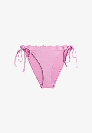 Marks & Spencer, SCULPT SCALLOP TIE SIDE BIKINI BOTTOMS. - Bikinibukser - pink