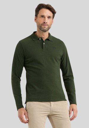 LONG SLEEVE  - Poloshirt - donkergroen groen