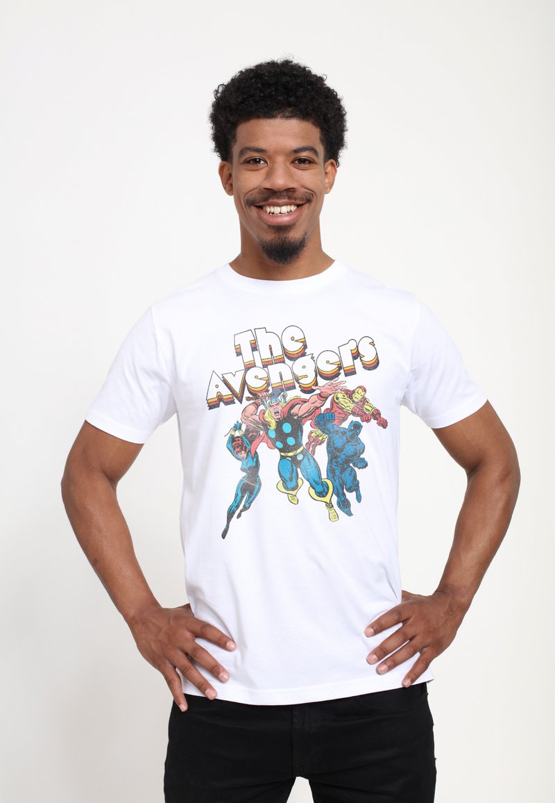 Marvel AVENGERS CLASSIC AVENGERS - Camiseta estampada - white