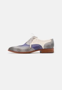Melvin & Hamilton JEFF 28 - Stringate - sky blue/white/natural