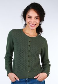 Lykka du Nord MANON - Strickjacke - thyme