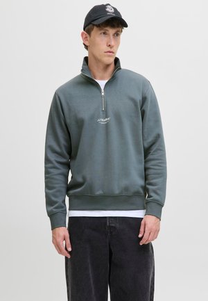 JJESOHO QUARTER ZIP - Sweatshirt - stormy weather