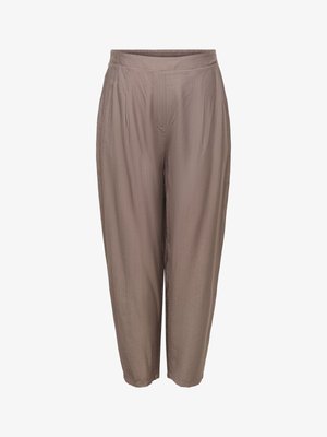 ONLY Carmakoma, TROUSERS CARJOANNA REGULAR FIT TROUSERS - Bukser - walnut