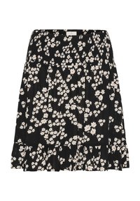 KATHORA AMBER - Gonna a campana - black chalk red petit fleur
