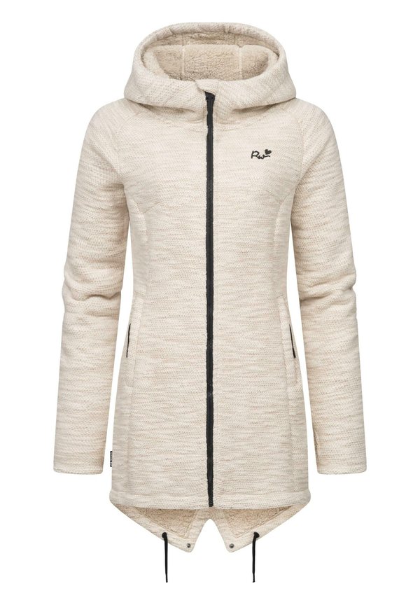 KAPUZEN - Strickjacke - taupe