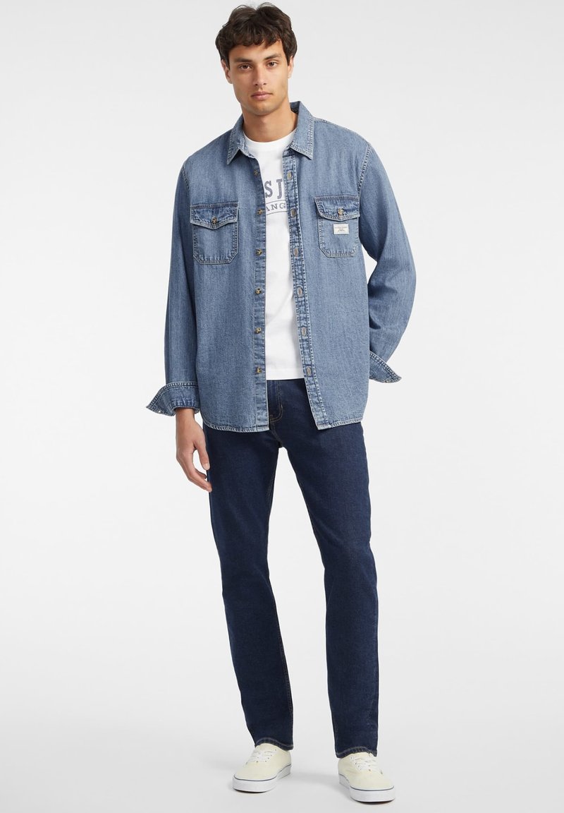 Guess Jeans Slim fit jeans donkerblauw