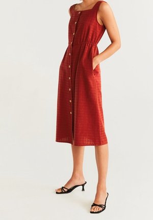 Blusenkleid - orange