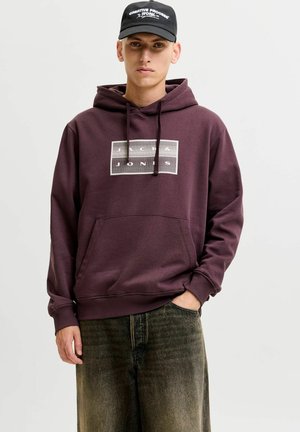 Jack & Jones, HOODIE LOGO HOODIE - Sweat à capuche - fudge