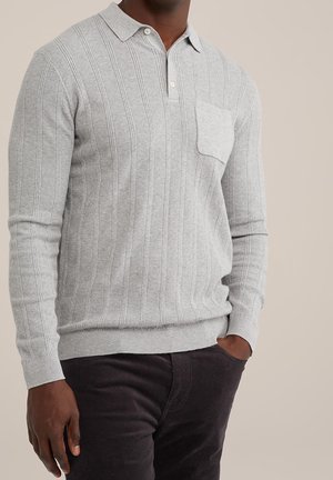 Poloshirt - light grey