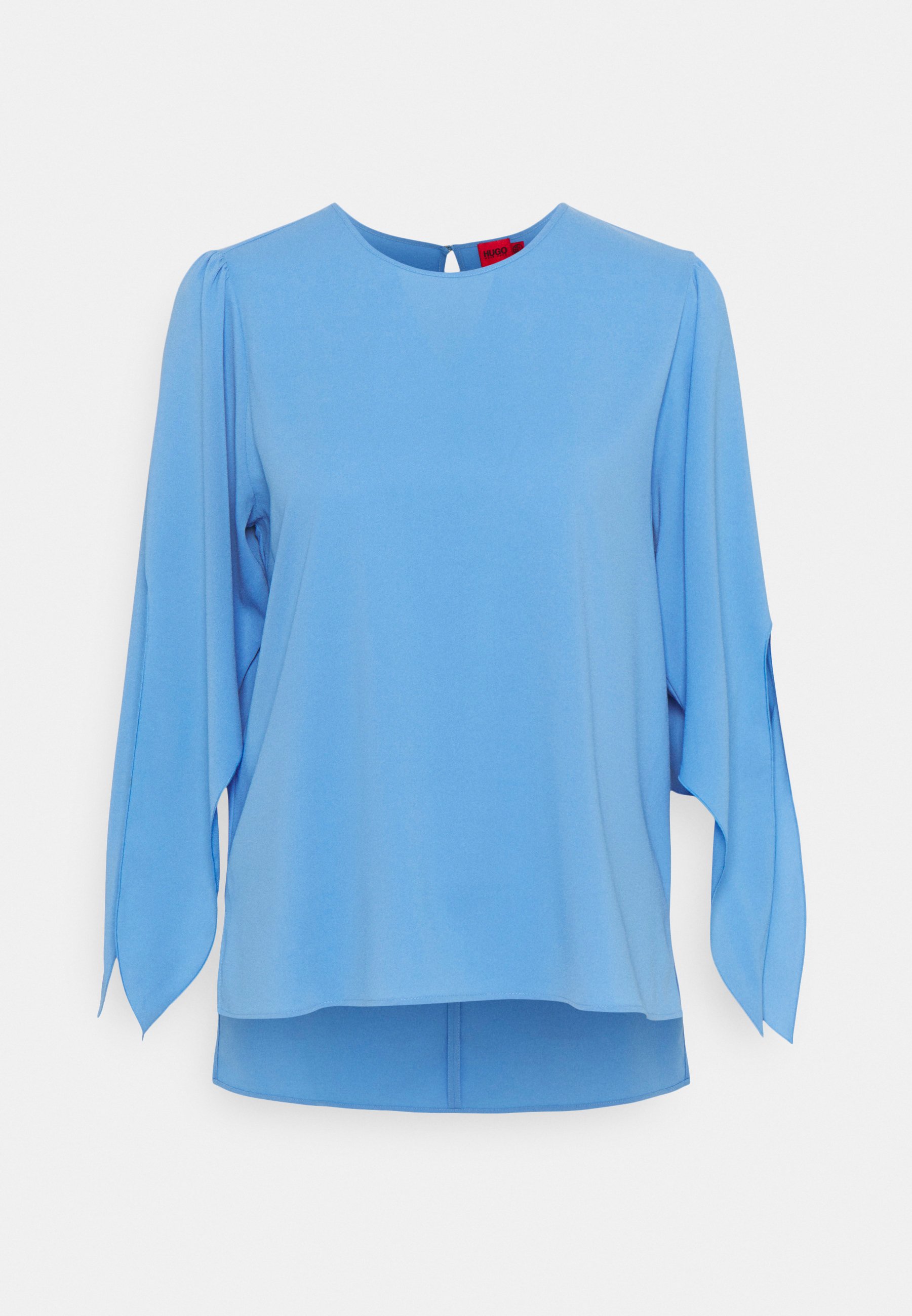aqua blue blouse