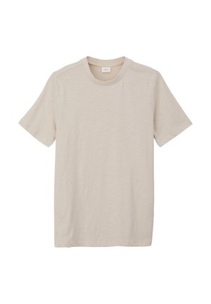 T-Shirt print - helles beige