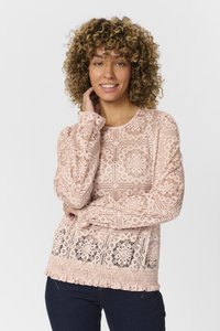 Cream CRTILEY LACE SMOCK WAITS - Palaidinė - burnished lilac