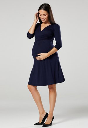 EMPIRE - Jersey dress - dark blue