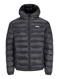 JJVINCENT PUFFER HOOD - Jas - dark grey