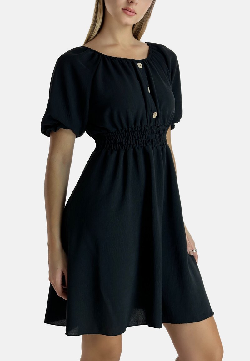 Elara Freizeitkleid - schwarz