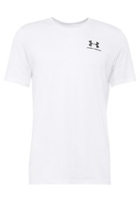 LEFT CHEST LOGO - T-shirt imprimé - white/black