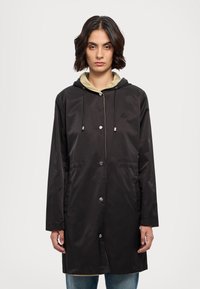 Lauren Ralph Lauren REVERSIBLE HOODED ANORAK - Parka - black/birch tan