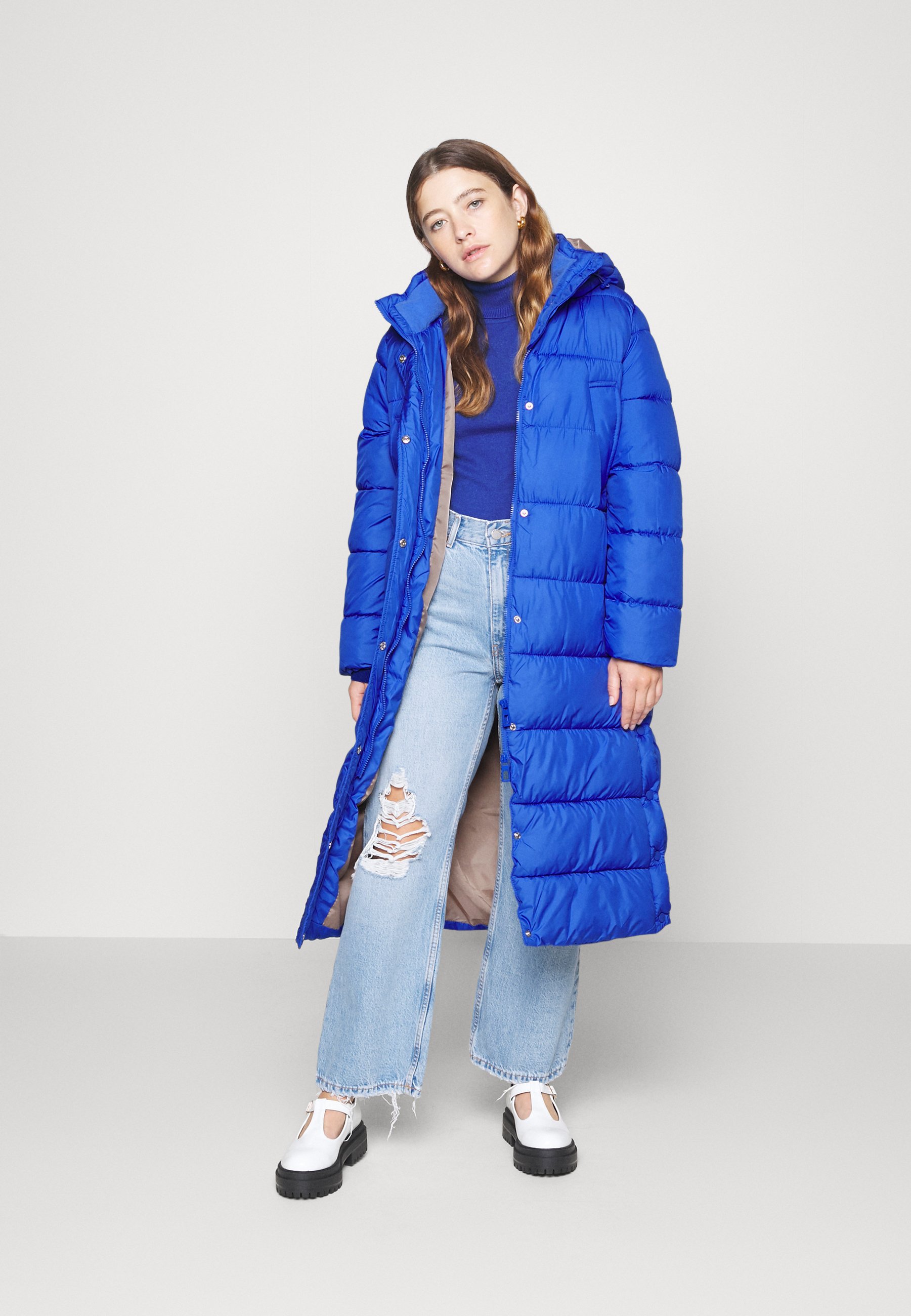 royal blue petite coat