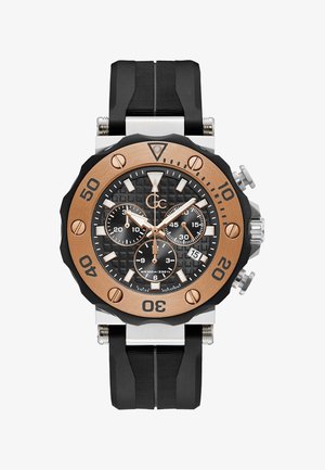 Gc Watches GC DIVERCODE CHRONO - Ura kronograf - Black