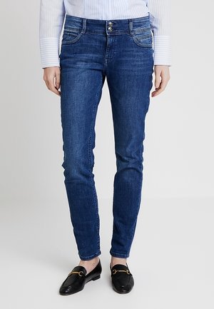 Straight leg jeans - blue denim