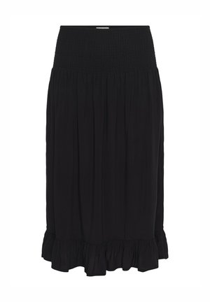 Kaffe Curve KCBELLA - A-line skirt - black deep