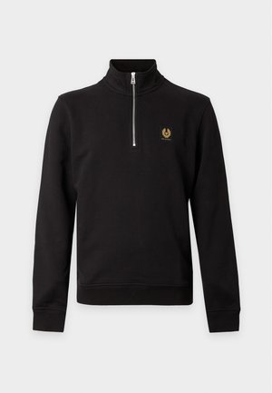 Belstaff, QUARTER ZIP - Felpa - black