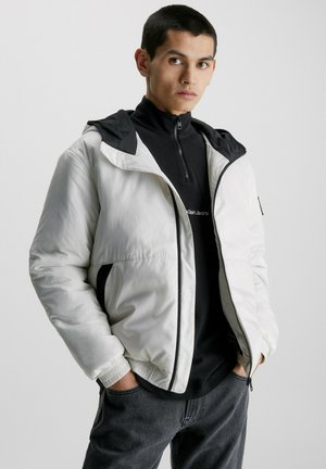 Calvin Klein Jeans PADDED - Giacca a vento - eggshell