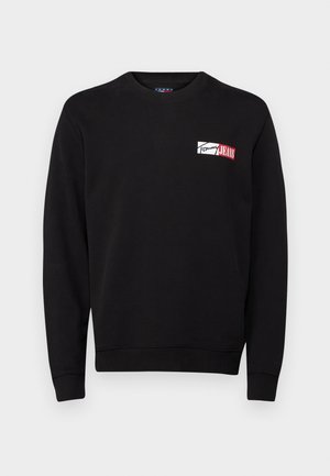 Tommy Jeans ENTRY GRAPHIC CREW - Sweatshirt - black
