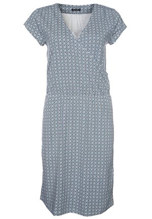 Robe en jersey - mottled dark blue